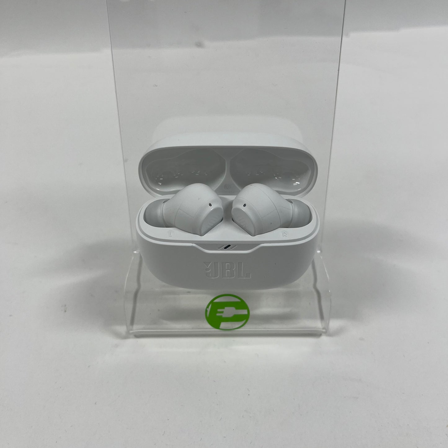 JBL Vibe Beam Active Noise Cancellation Headphones  White JBLVBEAMWHTAM