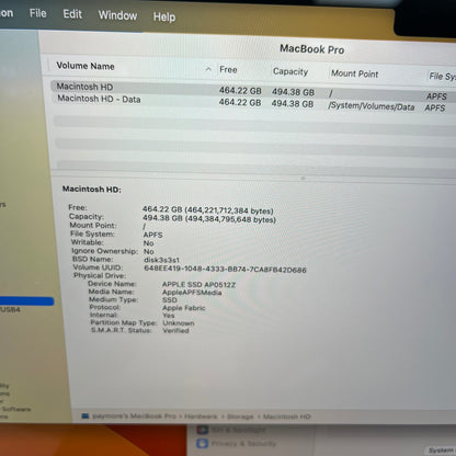 2023 Apple MacBook Pro 14" M3 4.0GHz 8GB RAM 512GB SSD MTL73LL/A