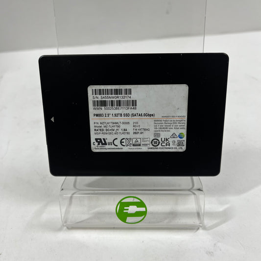 Samsung 2.5" mz-7lh1t90 1.92tb SATA III 6Gbps SSD PM883