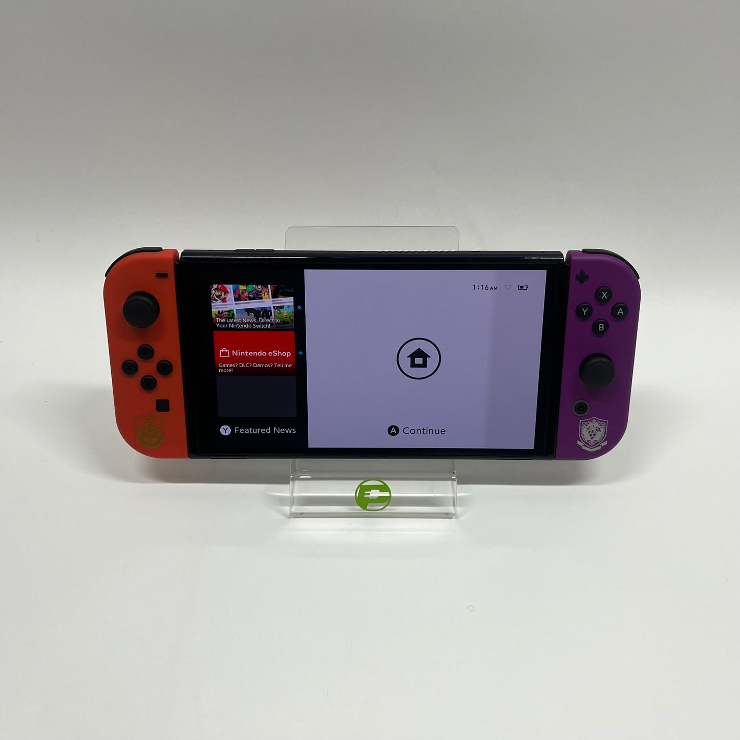 Nintendo Switch OLED Video Game Console Pokemon Scarlet & Violet Edition