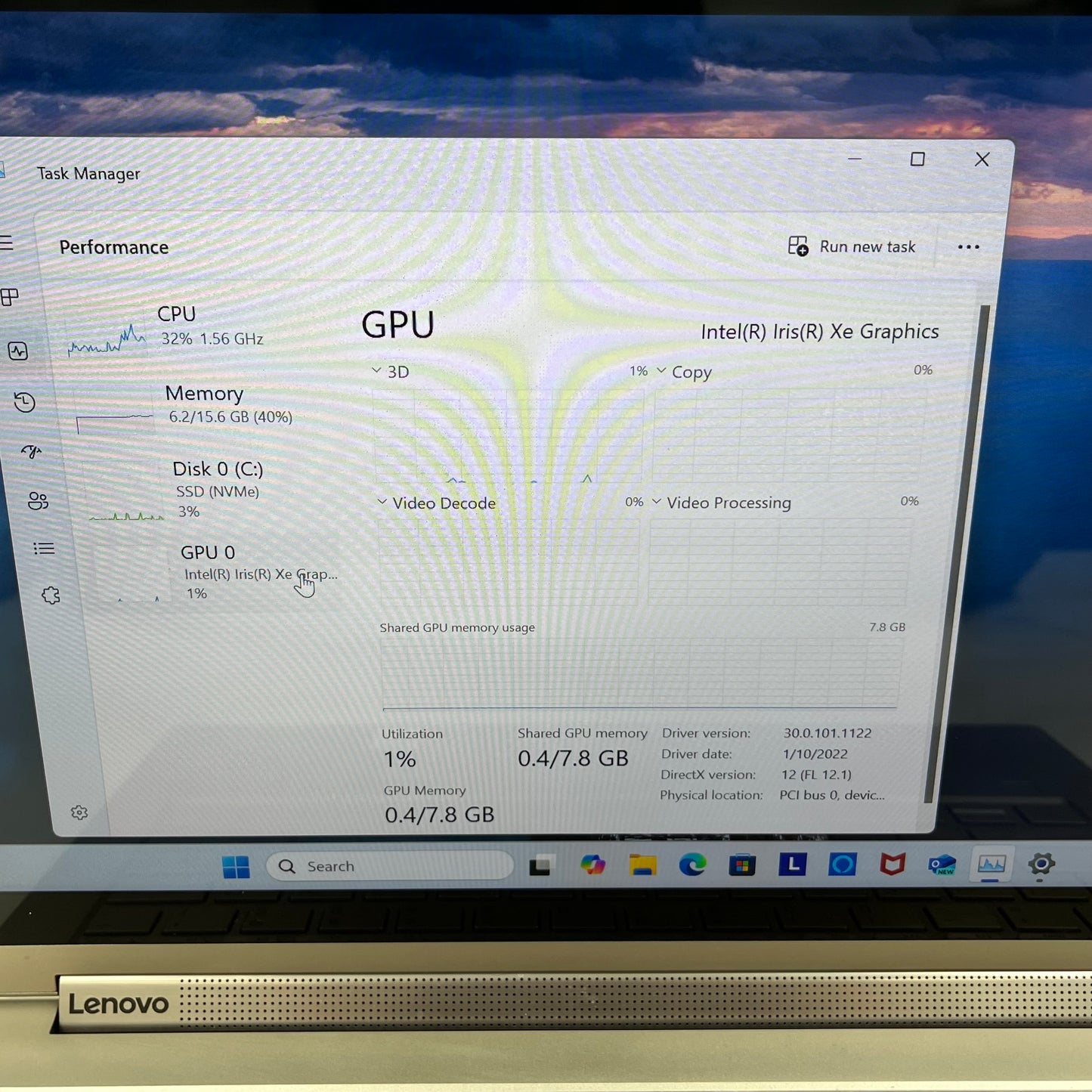 Lenovo Yoga 9 14" i7-1195G7 2.9GHz 16GB RAM 500GB SSD Iris Xe Graphics
