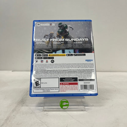 Madden NFL 26 (Playstation 5, 2025)