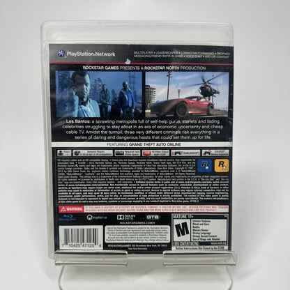 Grand Theft Auto 5 (Sony PlayStation 3 PS3, 2013)