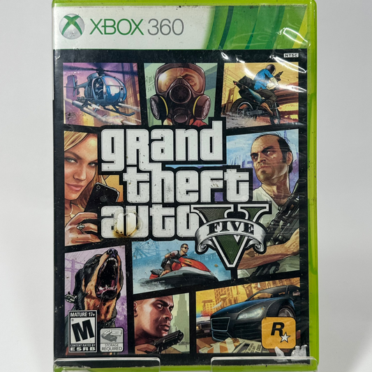 Grand Theft Auto 5 (Microsoft Xbox 360, 2013)
