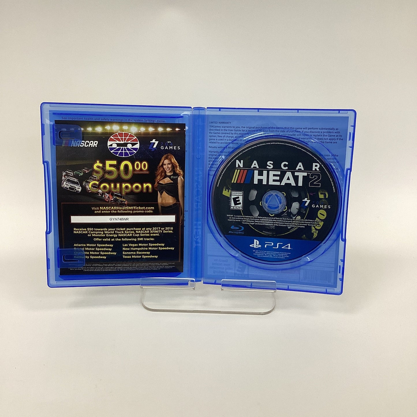 Nascar HEAT 2 (Sony PlayStation 4 PS4, 2017)